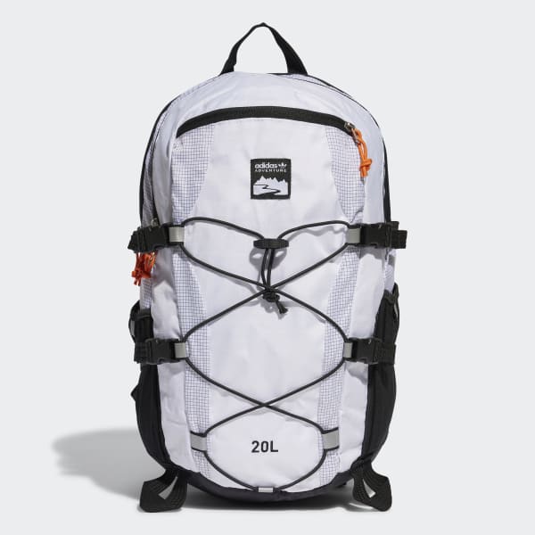Bialy adidas Adventure Backpack Large