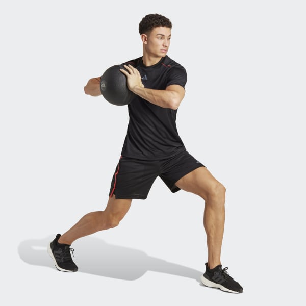 Black Workout Base Logo Tee