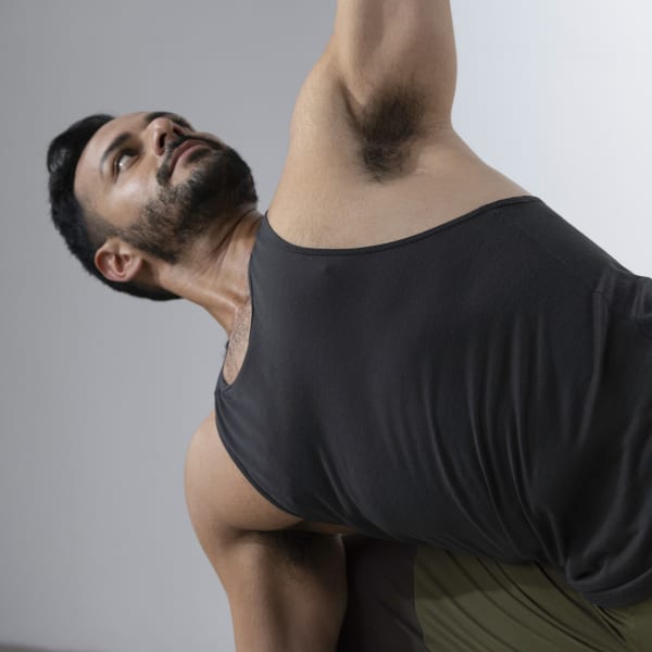 Grey top yoga top