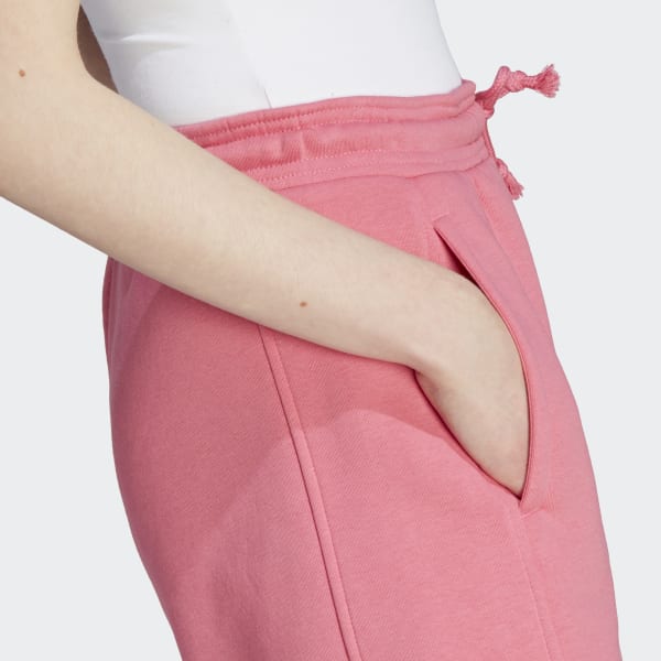 adidas ALL SZN Fleece Shorts - Pink | Women's Lifestyle | adidas US