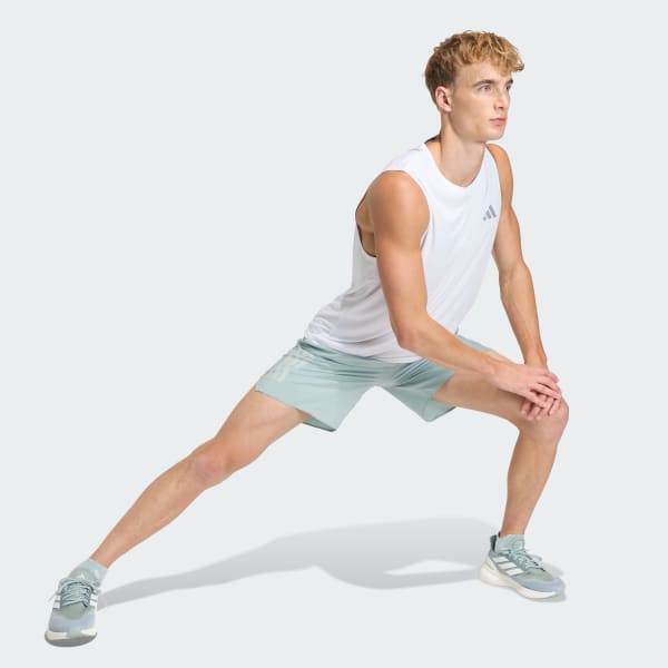 White adi365 Running Essentials Tank