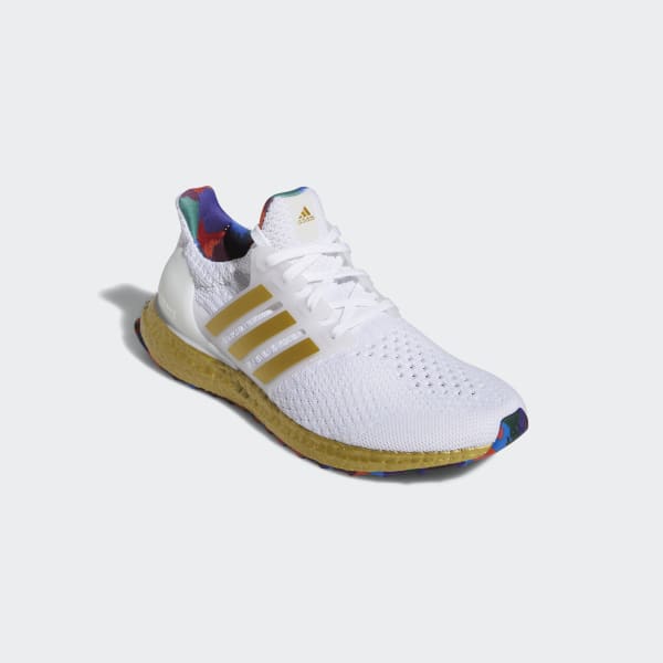 White Ultraboost 5 DNA Running Sportswear Lifestyle Shoes