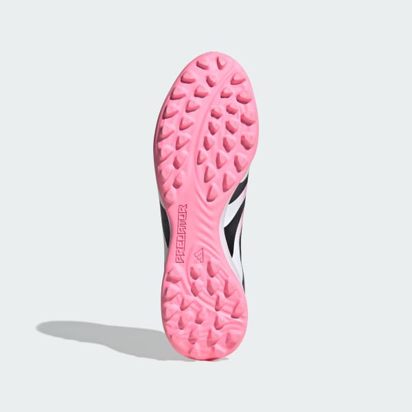 Rosa Tacos de Fútbol PREDATOR Beckham con Lengüeta Plegable para Pasto Artificial
