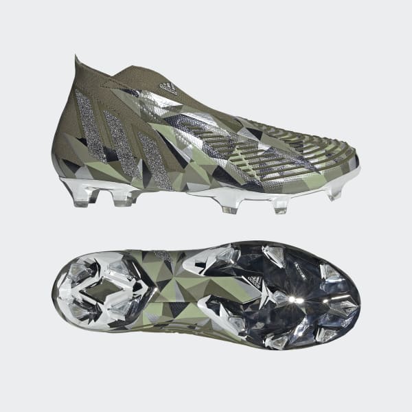 adidas Edge Crystal+ Firm Ground Soccer Cleats - Green | Unisex Soccer | adidas US