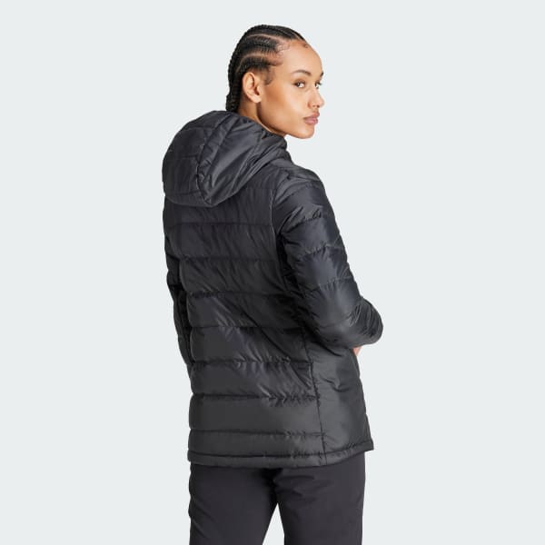Black Terrex Multi Light Down Hooded Jacket