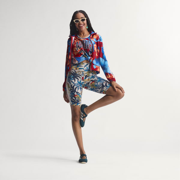 Blu GIACCA TRACK ADIDAS x FARM RIO HOUSE OF TIRO