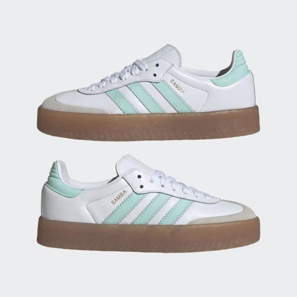 美品！SAMBA kids 14cm adidas Samba OG Shoes Kids - White | Free Shipping with