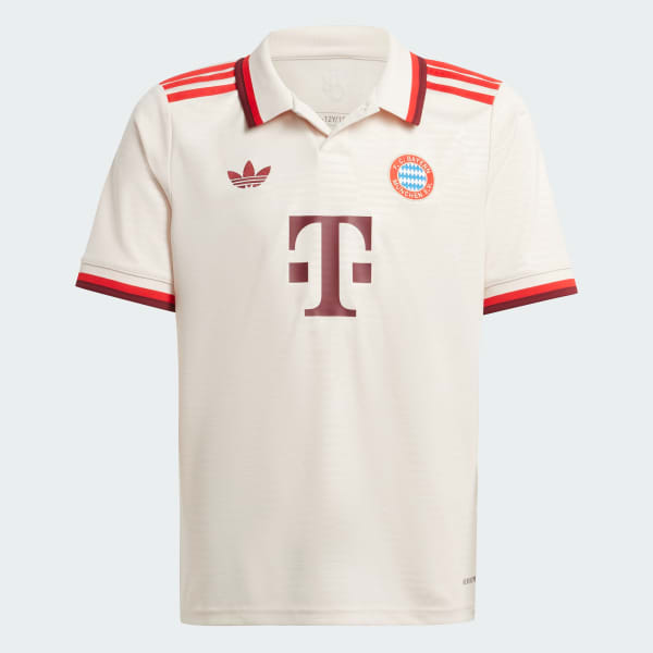 Bezowy Koszulka FC Bayern 24/25 Third Kids