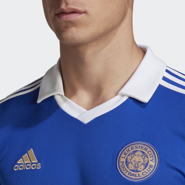 modrá Domácí dres Leicester City FC 22/23 RU023