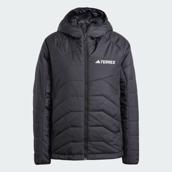 Adidas men's insulated hooded puffer jacket sale