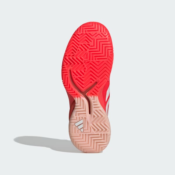 Red Adizero Cybersonic 2 Tennis Shoes