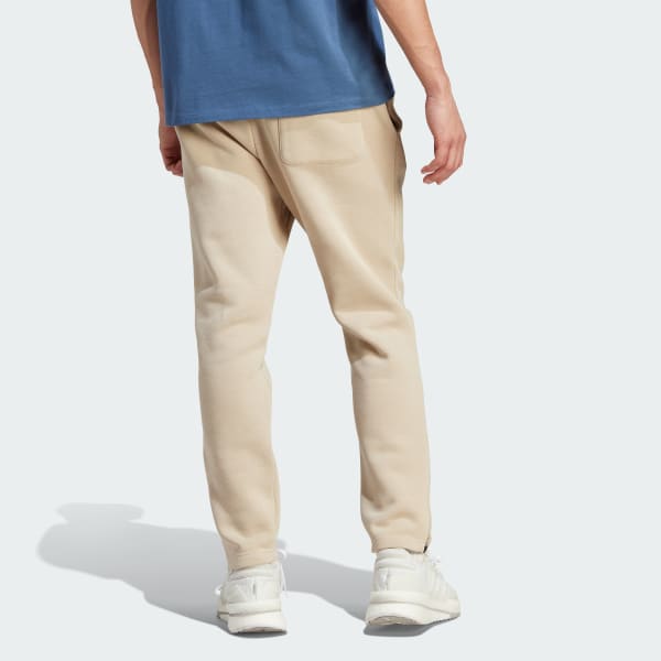 adidas All SZN Fleece Tapered Pants - Beige | Men's Lifestyle | adidas US