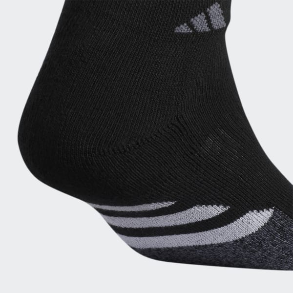 Black Cushioned Low-Cut Socks 3 Pairs