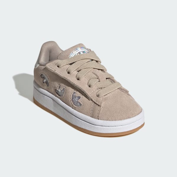 Beige TENIS CAMPUS 00s LUCES LED CON AGUJETAS ELÁSTICAS Y TIRA AJUSTABLE