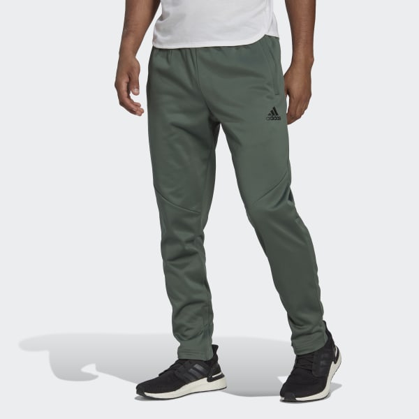 Groen AEROREADY Game and Go Small Logo Tapered Broek NQ257