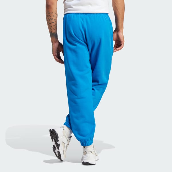 adidas Pants US Sweat Men\'s Lifestyle | Premium Blue - | adidas Essentials