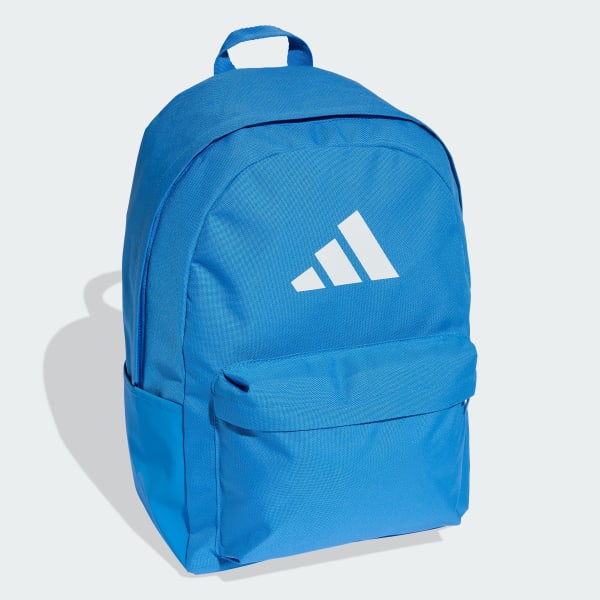 Biru Tas Ransel Classics Logo 3 Bar