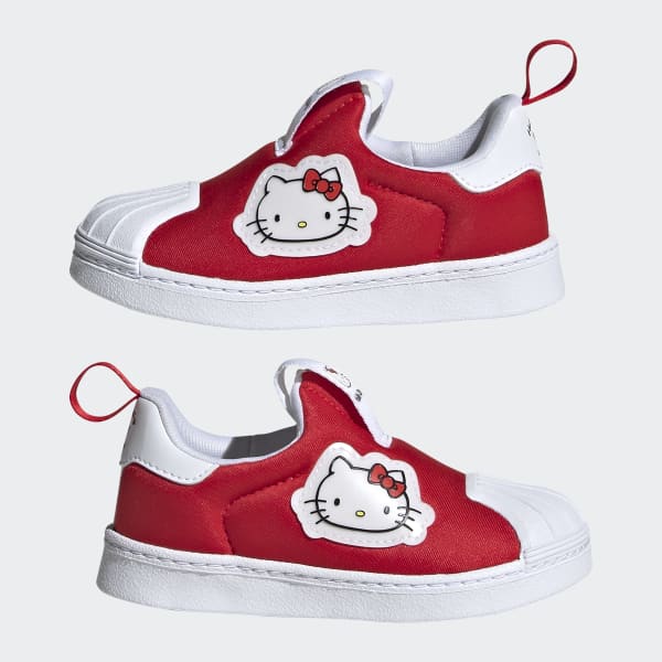 Czerwony Hello Kitty Superstar 360 Shoes LPU14