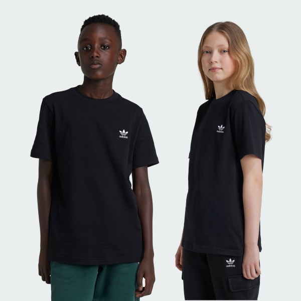 Negro Camiseta (Adolescentes)