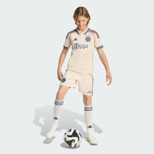Bege Calções do Terceiro Equipamento 25/26 do Ajax Amsterdam