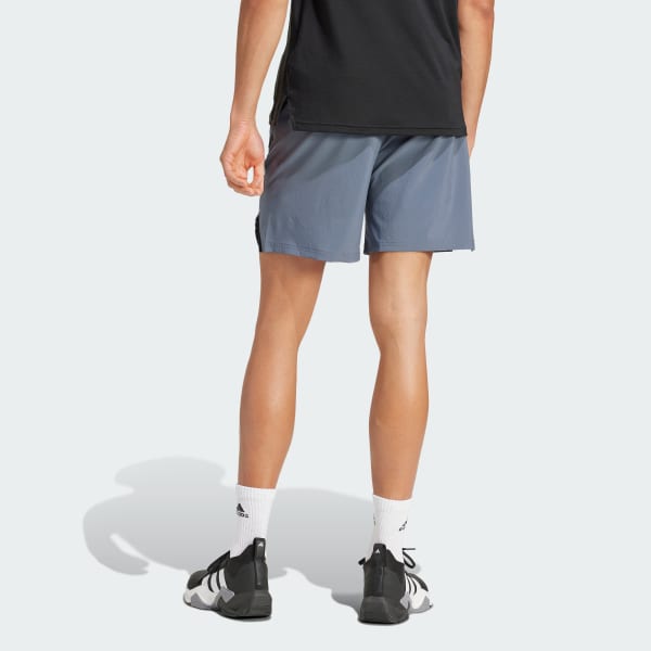 Grey Designed for Training Workout Shorts