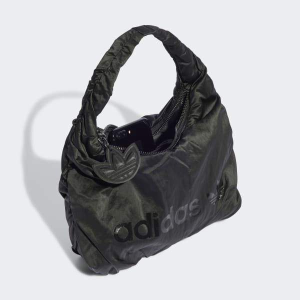 Black 새틴 스몰 숄더 백