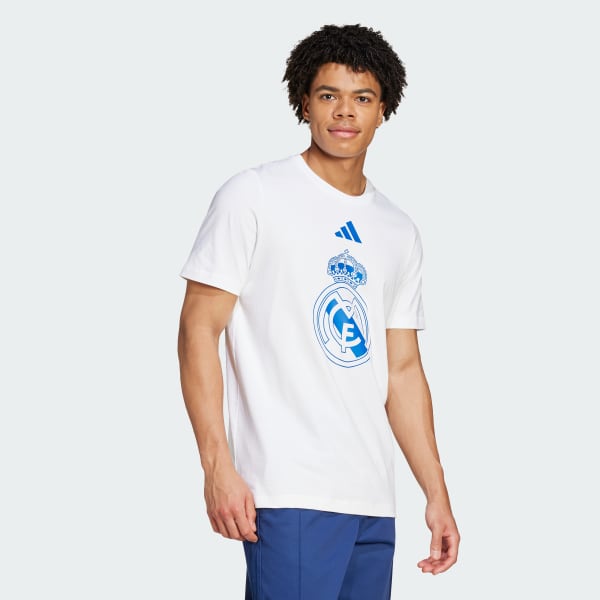 Blanco Camiseta del Real Madrid estampada ADN