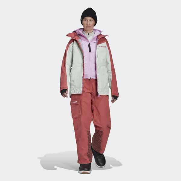 Κόκκινο TERREX 3L POST-CONSUMER NYLON SNOW JACKET