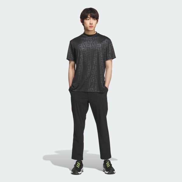 アディダス 【ゴルフ】BOSロゴ柄デボス モックネック 半袖シャツ