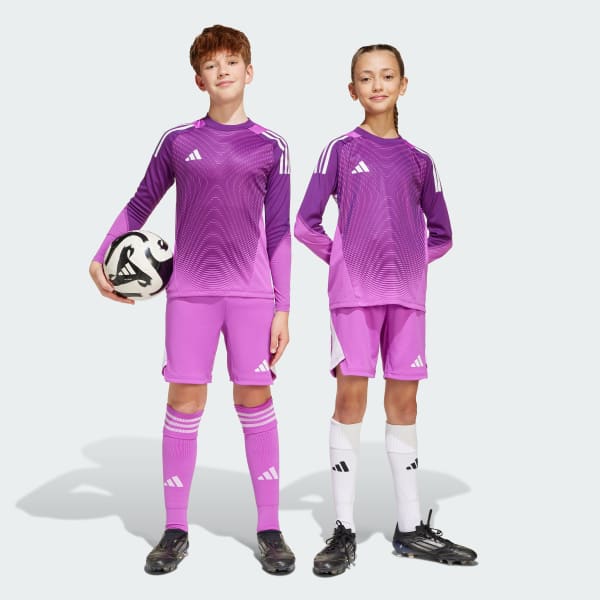 Lila Tiro 25 Pro Goalkeeper Shorts Kids