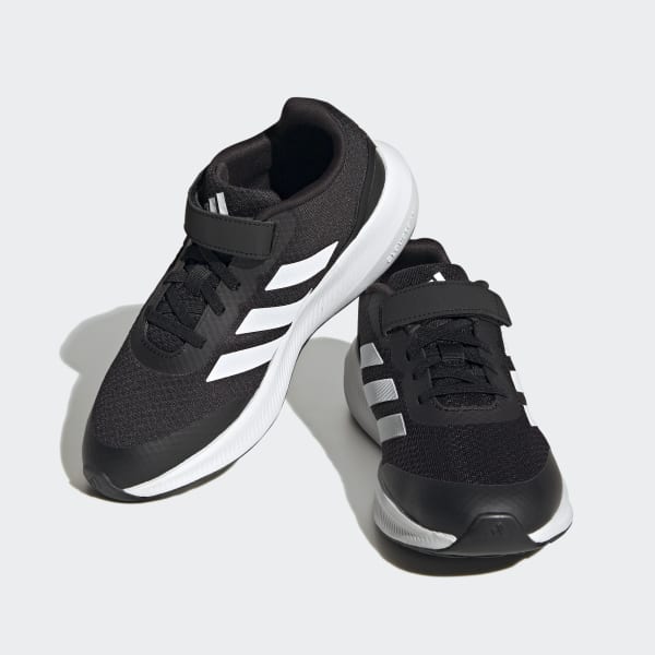 adidas RunFalcon 3.0 Elastic Lace Top Strap Shoes Black adidas Thailand