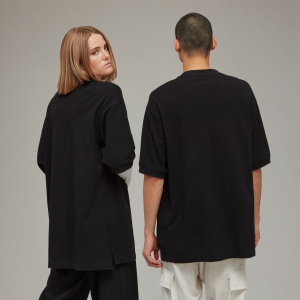 Schwarz Y-3 Crepe Pocket T-Shirt