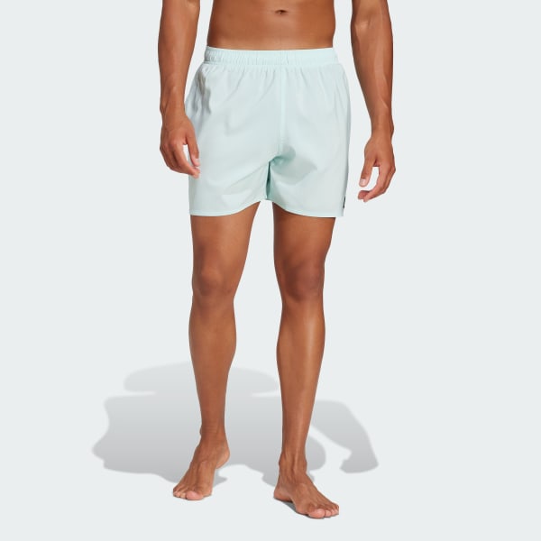 Πράσινο Solid CLX Short-Length Swim Shorts