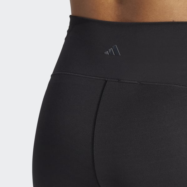 adidas Yoga Studio Luxe Crossover Waistband 7/8 Leggings - Black | adidas  Canada