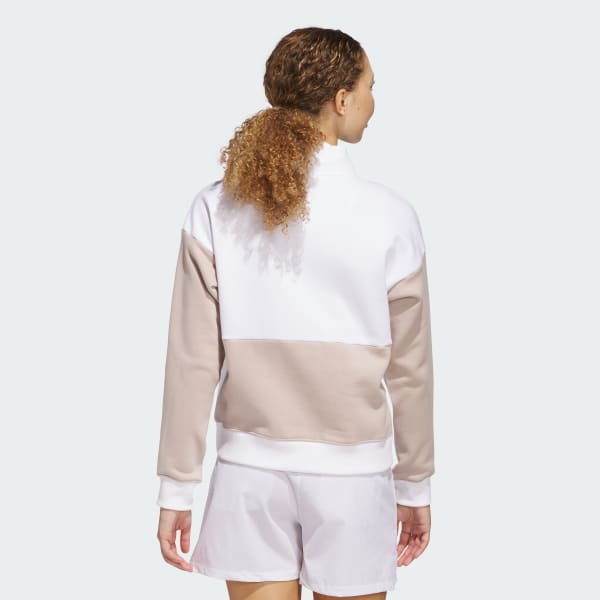 Brown Half-Zip Jacket