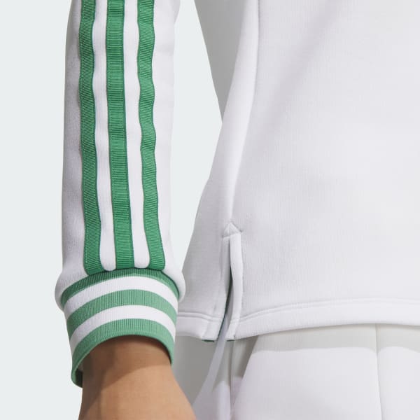 adidasセットアップ S ノースリーブスカートモックネックライトグリーン adidasセットアップ S ノースリーブスカートモックネックライト