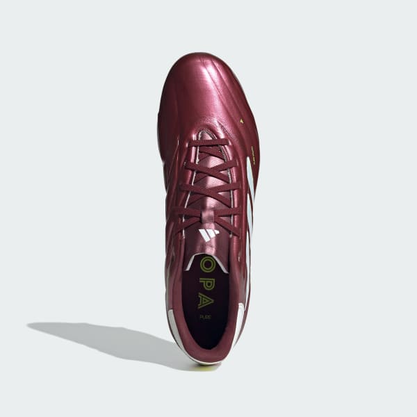 สีแดงเบอร์กันดี รองเท้าฟุตบอล Copa Pure II Pro Firm Ground