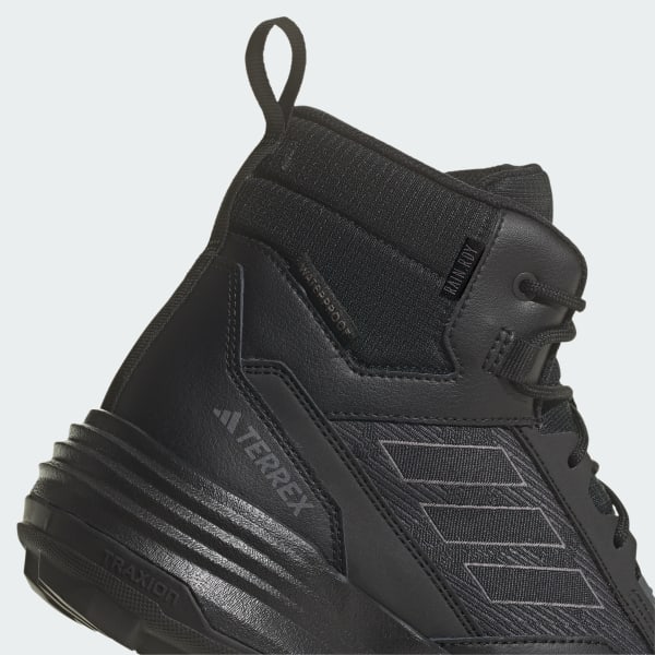 adidas TERREX Unity Leather Mid RAIN.RDY Hiking Shoes Black Free Shipping with adiClub adidas US