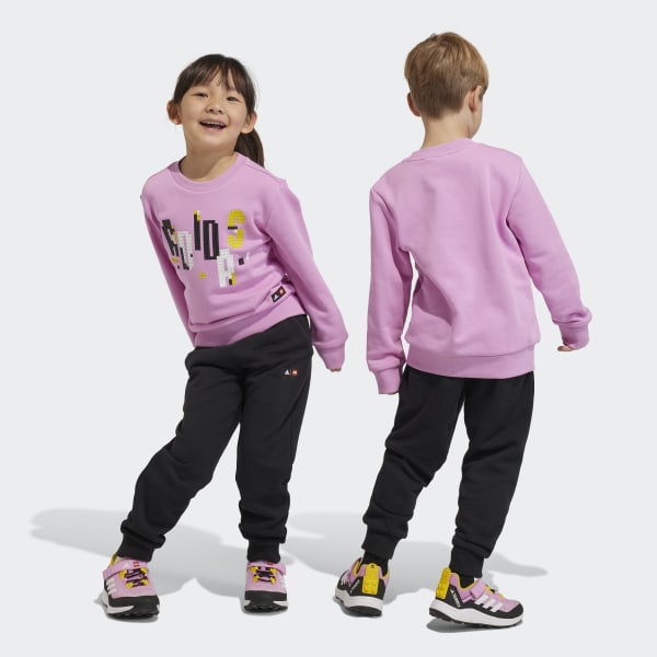 Purple adidas clearance kids