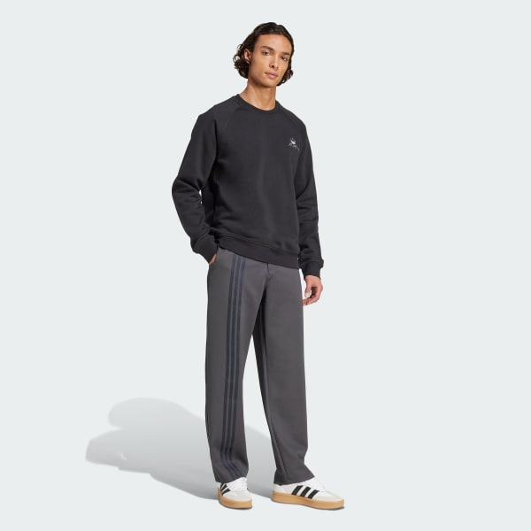 zwart Winter Resort Mountain Graphic Fleece Sweatshirt