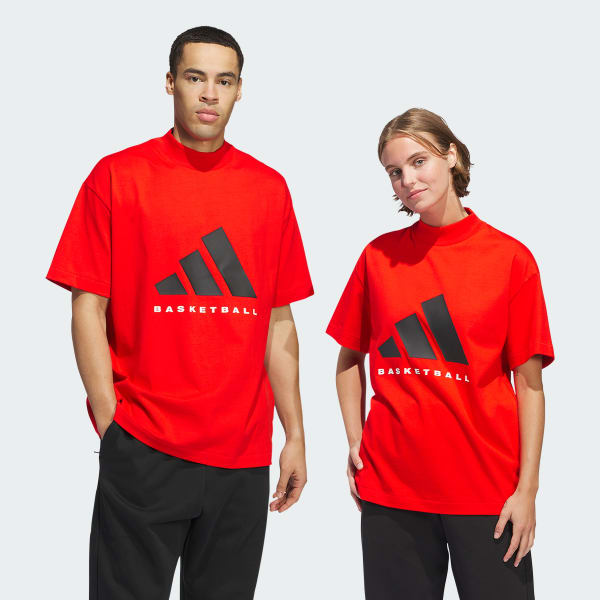 Adidas basketball tshirt on sale