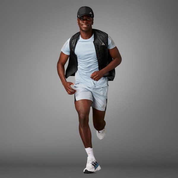 Blue Own the Run Tee