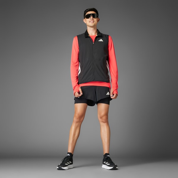 สีดำ เสื้อกั๊กวิ่ง Adizero