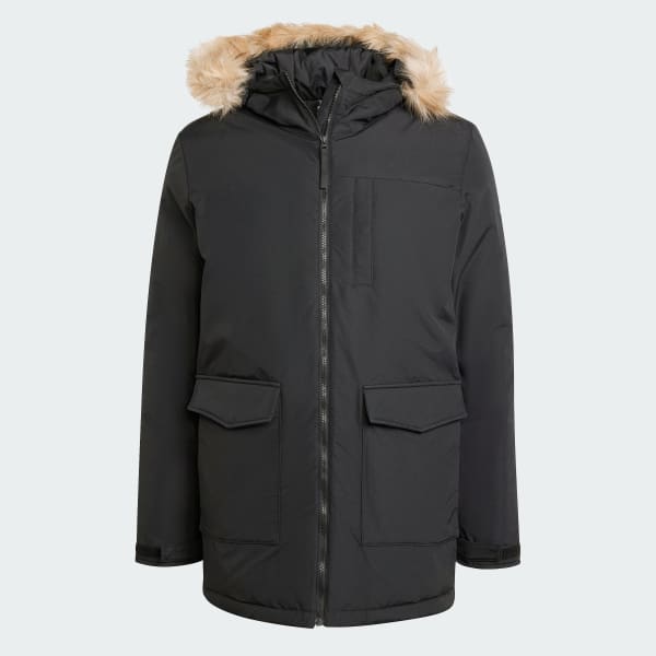 cerná Parka Paveric Fur