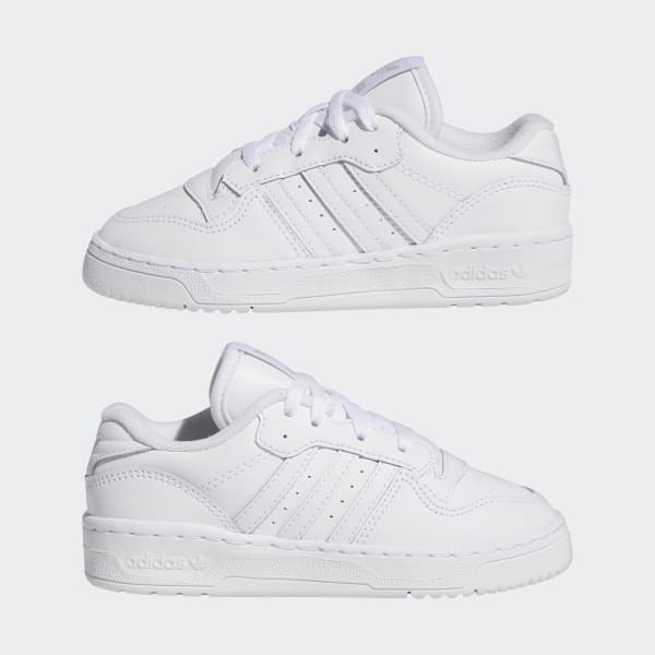 adidas Rivalry Low Shoes Kids White Free Shipping with adiClub adidas US