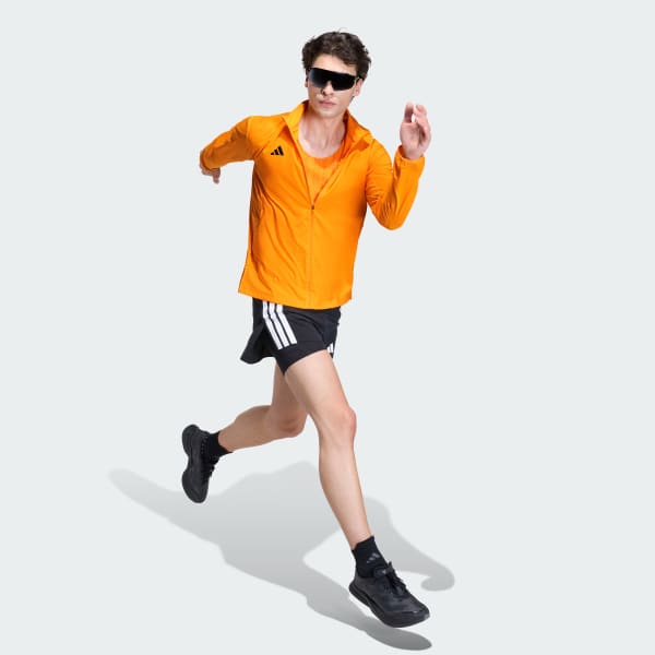 สีส้ม เสื้อกล้ามวิ่ง Adizero