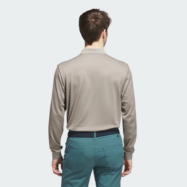 Beige Ultimate365 Cold.rdy Long Sleeve Polo Shirt
