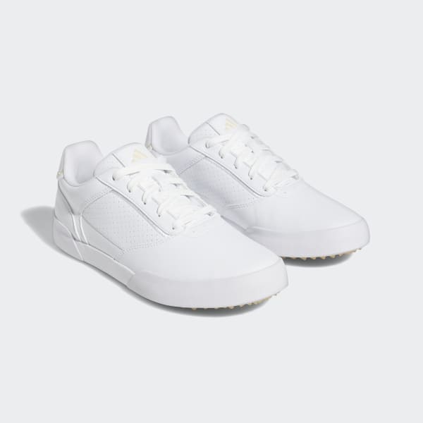 Blanc Chaussure de golf sans crampons Retrocross
