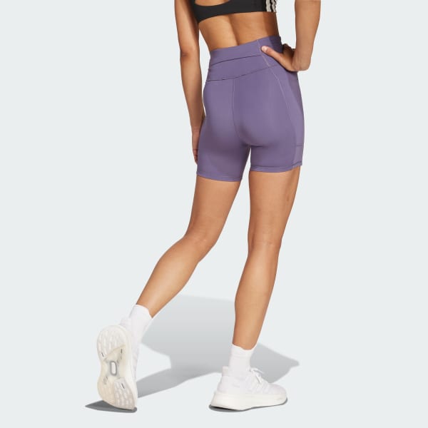 Lila Own the Run Short Tights