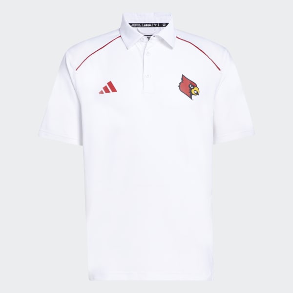 adidas Louisville Classic Polo Shirt - Red, Men's Training